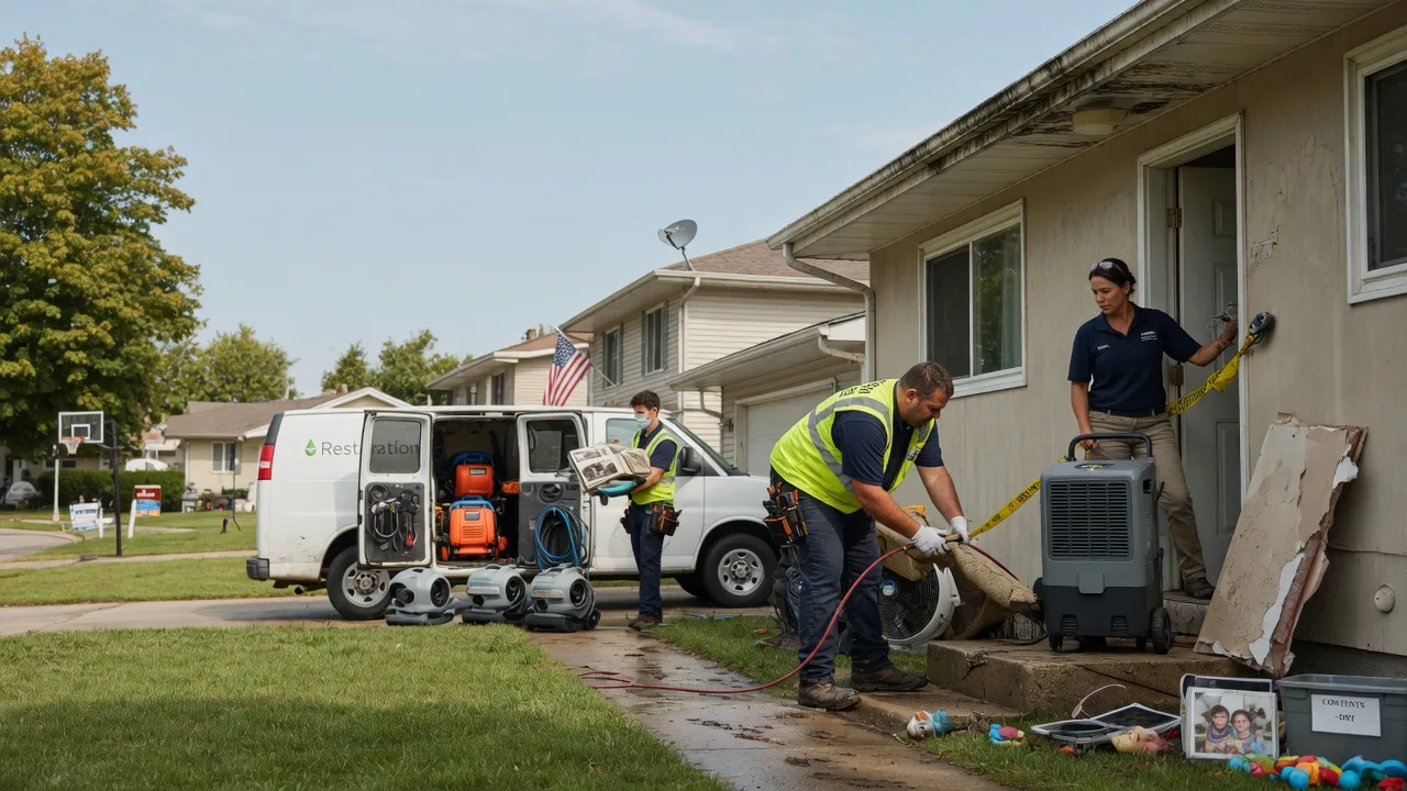 Water Damage Restoration in Elizabeth, IN near me